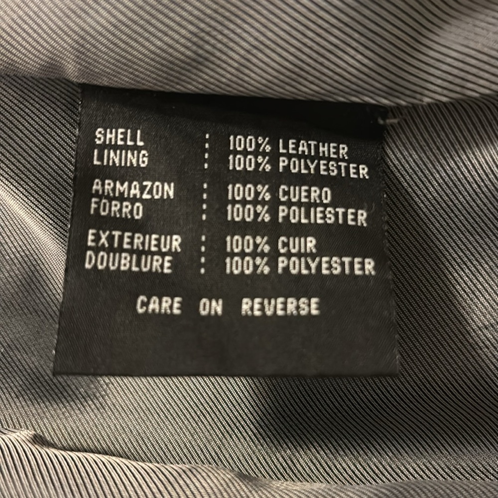 Leather jacket - Picture 5 of 5